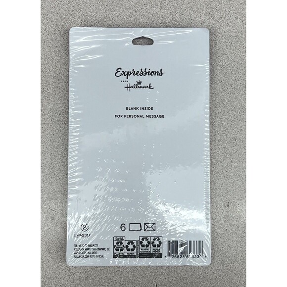 Hallmark Expressions Succulents Blank Note Cards Set of 4 Cards & Envelopes - Picture 5 of 10